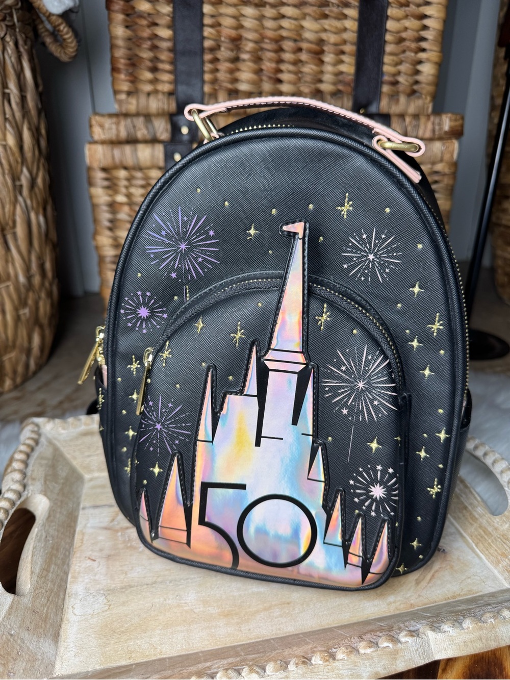 Loungefly Disney Castle Backpack - 50th Anniversary